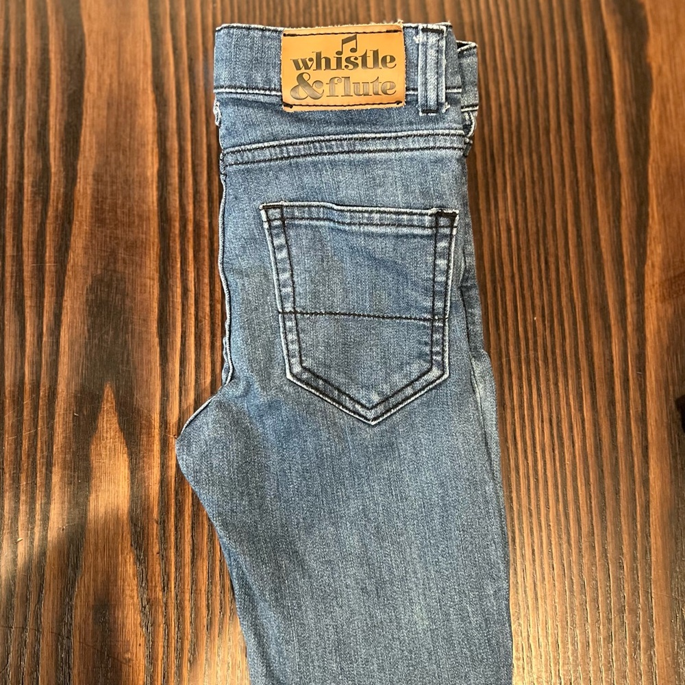 Whistle & Flute Bamboo Stretch Demin Size 7-8